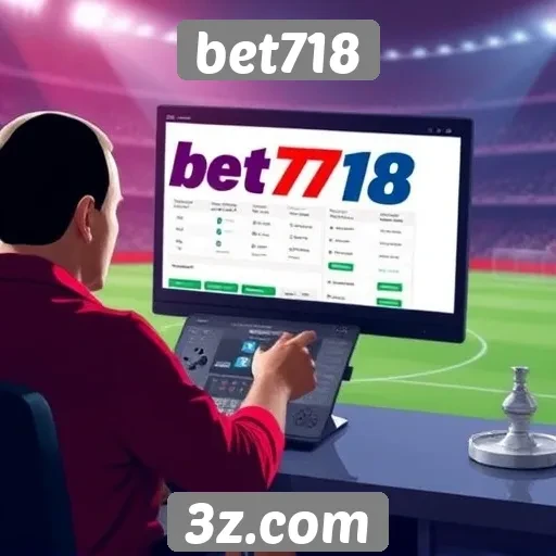 Análise das funcionalidades do site bet718